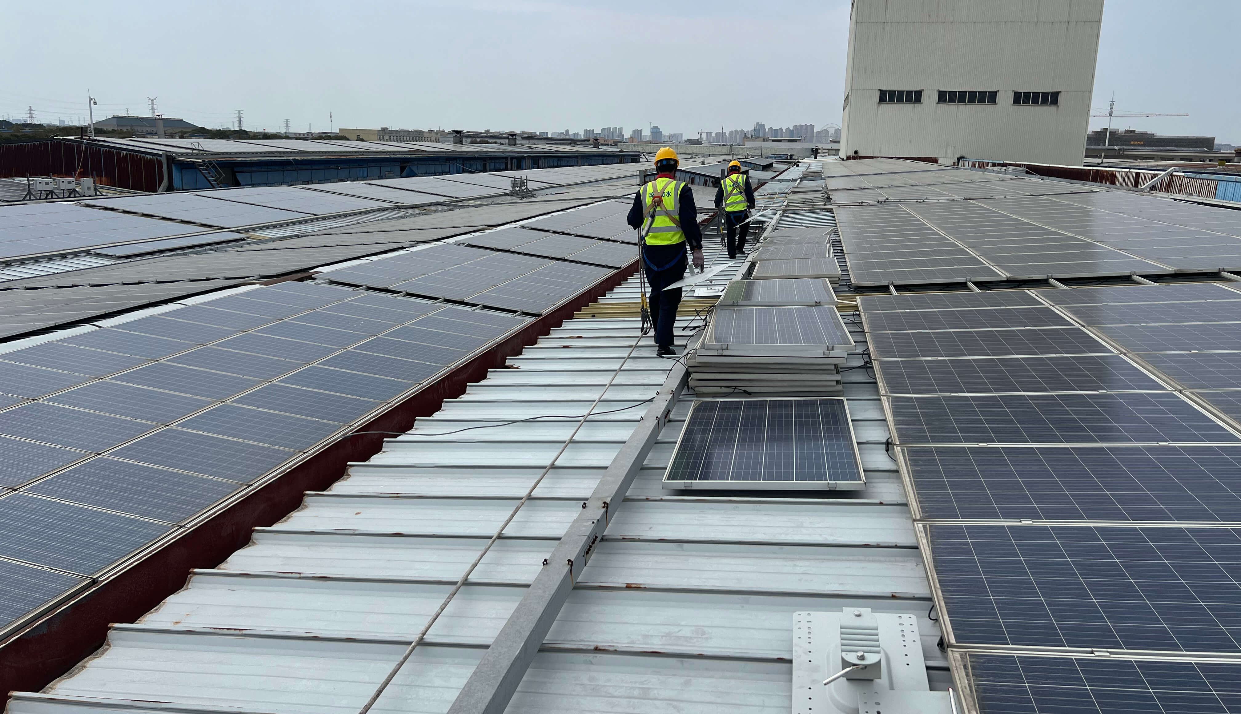 Protection Antichute Centrale Solaire 1