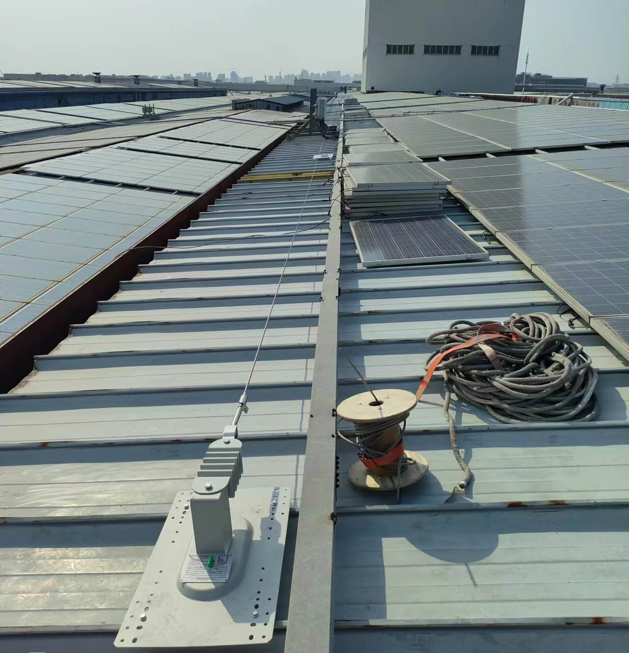 Protection Antichute Centrale Solaire 2